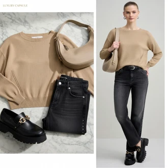 outfit mit Mokasin Just Cavalli "Obleka za prosti čas"