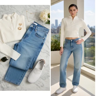 outfit mit Formalna Srajca Guess "Obleka za prosti čas"