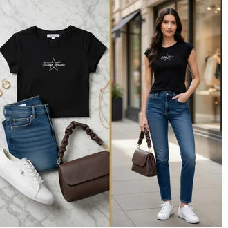 outfit mit Bela/Rdeča/Krem Superge Nizka/Platnena superga/Ozka superga/Poletne superge GANT "Obleka za prosti čas"