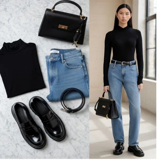 outfit mit Formalna Srajca Guess "Obleka za prosti čas"