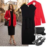 Černé šaty outfity image