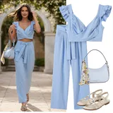 Outfity se sandály s třpytkami image