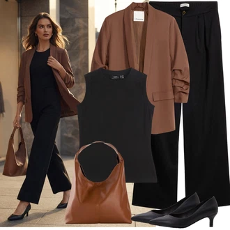 Outfit s Hnědá/Béžová Velká taška/Taška/Taška Přes Rameno/Shopper taška/Sportovní Taška Přes Rameno/Taška Na Rameno Bonprix "Outfit na léto" Outfit s Hnědá/Béžová Velká taška/Taška/Taška Přes Rameno/Shopper taška/Sportovní Taška Přes Rameno/Taška Na Rameno Bonprix "Outfit na léto"