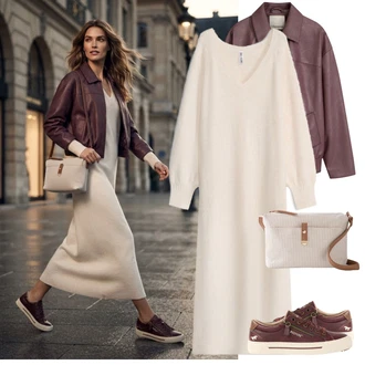 Bar Outfit s Bonprix "Herbstlicher Look"Look: Den na pláži, Bar