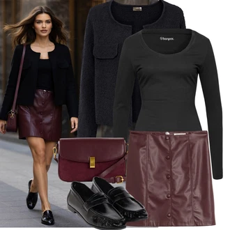 Outfity pro sezónu "Cool podzimní outfit"