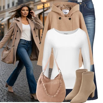 Outfity na podzim "Podzimní outfit na volný čas"