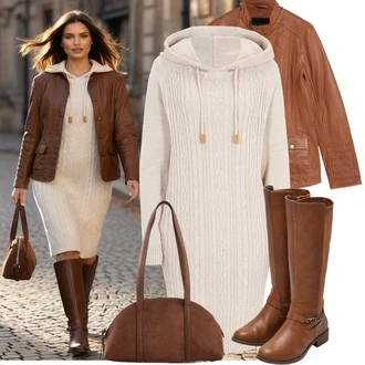 Outfity na podzim "Vkusný podzimní outfit"