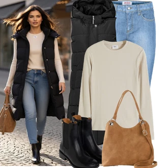 Outfity na podzim "Vkusný podzimní outfit"