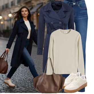 Bar Outfit s Bonprix "Vkusný podzimní outfit"Look: Bar