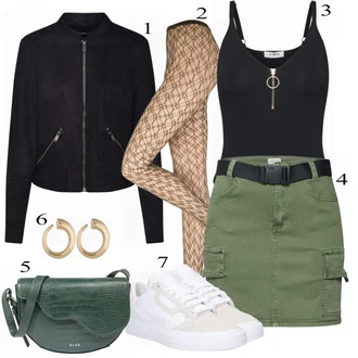 Outfit s Šedá Hailys "4. nezodpovědné tělo"