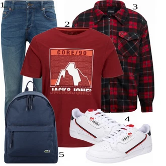 outfit mit Modra Torba Lacoste "Priložnostna oblačila"