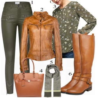 Outfit s Oranžová/Hnědá Motorkářská bunda/Kožené Bund/Kožená Bomber Bund/Bunda z Umělé Kůže/Motorkářské Bund/Kožená vintage bunda Maze "7ELEVEN LEDOVÁ BUNDA"