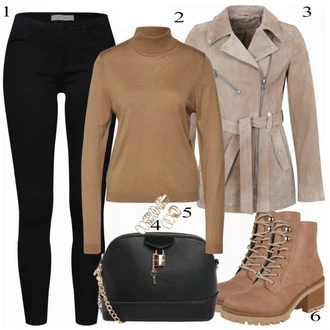 Outfit s Béžová/Hnědá/Khaki Bundeswehr Parka/Vosková Bunda/Otočná Bunda/Vintage Bund/Parka Přechodová Bund/Uniformní Bund/Udržitelná bunda/Krabice bunda/Manšestrová Bunda/Pilotní Bunda "O módě"