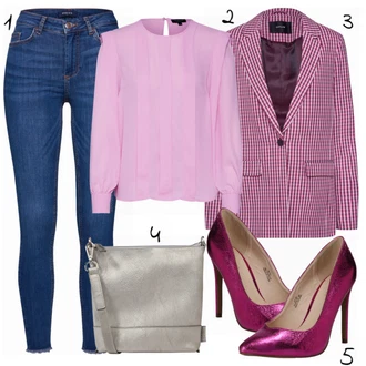 Outfit s Bota Na Podpatku About You "About You"