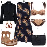 Kombinace Hnědých Podprsenek image