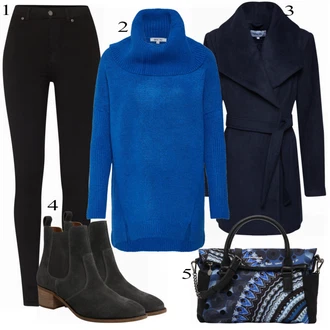 Outfity na podzim s Černá Jeggings/Kožená bunda/Legíny s Podšívkou/Legíny s Vysokým Pasem/Pletený Legín/Tregíny Dr. Denim "O Vás Pullover"