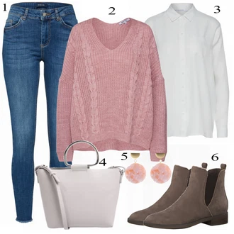 Outfit s Kozačka S.Oliver "O Vás Pullover"