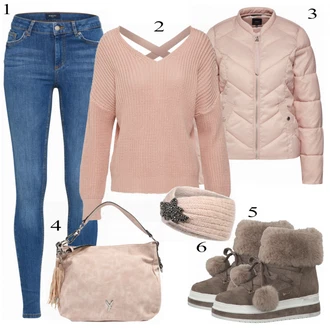 Outfit s Kozačka S.Oliver "O Vás Pullover"