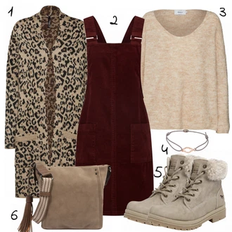 Outfit s Kozačka Mustang "Aeelin"