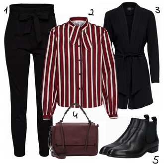Outfit s Černá Kozačka Vagabond Shoemakers "Aldo"