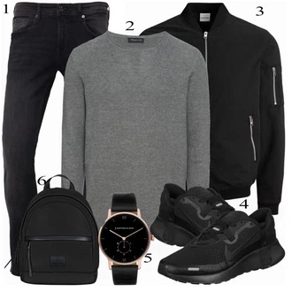 outfit mit Modra Superga Nike Sportswear "Vsakdanja oblačila"
