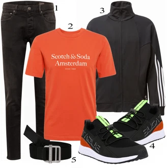 outfit mit Modra Herrlicher "Vsakdanja oblačila"