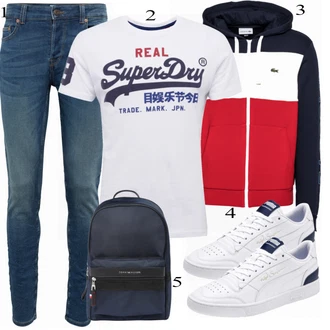 outfit mit Siva Superga Puma "Vsakdanja oblačila"