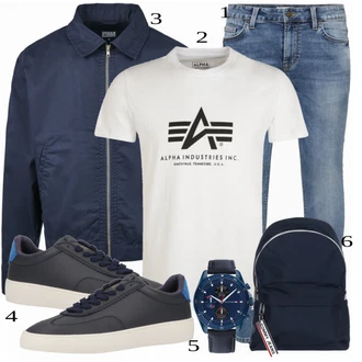 outfit mit Modra Superga SCOTCH & SODA "Priložnostna oblačila"