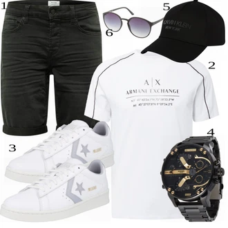 outfit mit Črna Majica "Priložnostna oblačila"