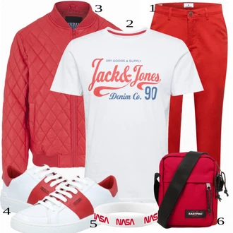 outfit mit Superga Guess "Priložnostna oblačila"