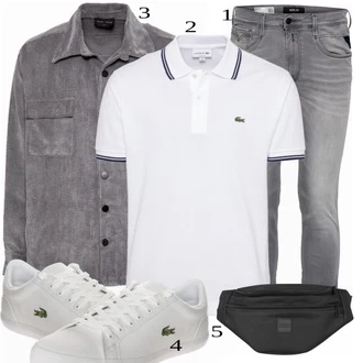 outfit mit Kavbojke Replay "Priložnostna oblačila"