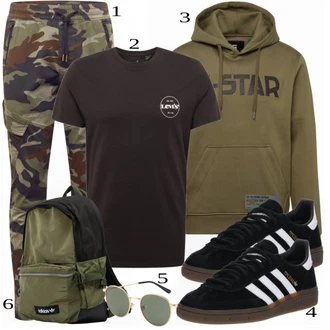 outfit mit Črna Čevlj Superga Adidas Originals "Priložnostna oblačila"