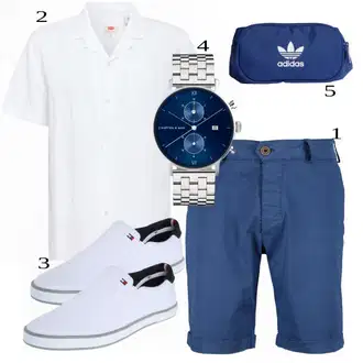 outfit mit Bela Superga Tommy Hilfiger "Priložnostna oblačila"