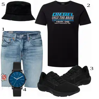 outfit mit Čevlj Superga Nike "Priložnostna oblačila"