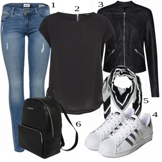 Superstar Outfit s Teniska Skate Bota/Zimní bota/Nízká Teniska/Nízká bota na podpatku Adidas Originals "Lehký outfit"