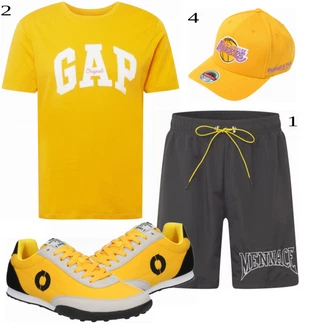 outfit mit Rumena Čevlj Superga Ecoalf "Priložnostna oblačila"