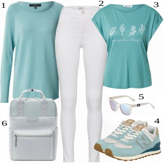 outfit mit Bela Sončna očala Calvin Klein "Tvoj udobni outfit"