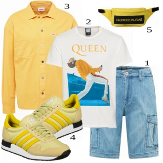 outfit mit Bež Superga Adidas Originals "Priložnostna oblačila"