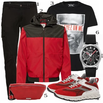 outfit mit Črna Srajca Mister Tee "Priložnostna oblačila"