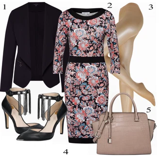 Den otců Outfit s Béžová Punčocháče Falke "Anna Field styl"Look: Den matek, Den otců, Den na pláži