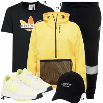 outfit mit Bela Superga Adidas Originals "Priložnostna oblačila"