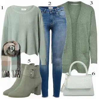 Outfit sa Siva forever new "Izražajni Stil za Zimu"