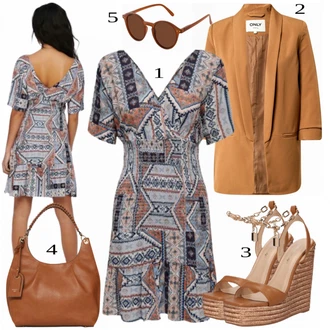 Outfit s Bota Sandály Public Desire "Lehký outfit"