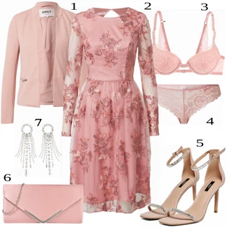 Outfit s Růžová Pánské boty ve velikosti 11/Vyztužený podprsenek/Podprsenka s výstřihem push-up/Podprsenka Bez Kostic/Trojúhelníkový Podprsenek/Bralette/Zmenšující Podprsenek/Podprsenka s kosticemi/Push-Up Podprsenka/Průsvitná podprsenka a podprsenka s kosticí/Měkká podprsenka/Bezdrátová podprsenka/Krajková podprsenka Lascana "Výstřední Večerní Outfit"