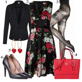 Outfit s Bota Na Podpatku Tamaris "Výrazný Business Outfit"