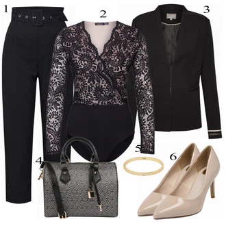 Outfit s Buffalo "?erný Vzhled"