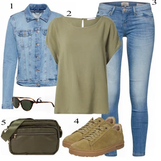 Outfit s Teniska Birkenstock "Květinový Podzimní Outfit"