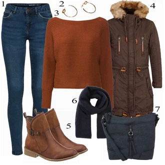 Outfit s Hnědá/Červená Kozačka Jezdecká Bota/Kožená kotníková bota/Chelsea Boty/Kotníková Bota s Podšívkou/Kovbojská kotníková bota/Westernová Kotníková Bota/Letní kotníková Kozačka/Vintage Kotníková Bota/Plochá Kotníková Bota Rieker "Hnědý Look"