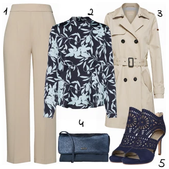 Outfit s Tmavě modrá/Modrá Bullboxer "Bullboxer"