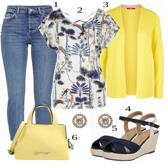 Outfit s S.Oliver, S.Oliver "Barevný letní Outfit"